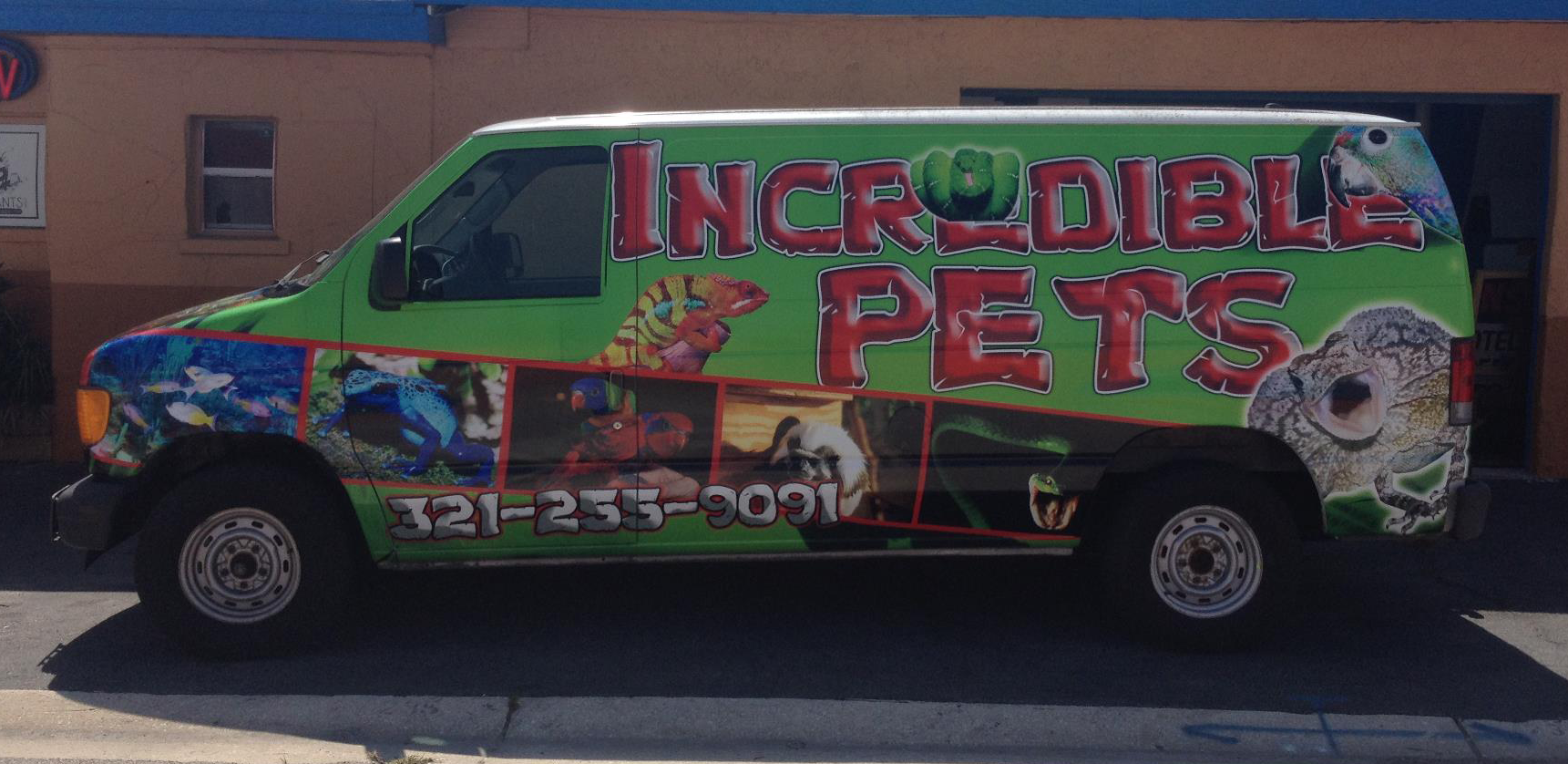 Custom vehicle graphics and commercial branding