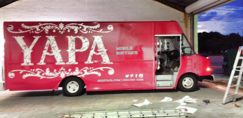 Commercial vehicle branding project